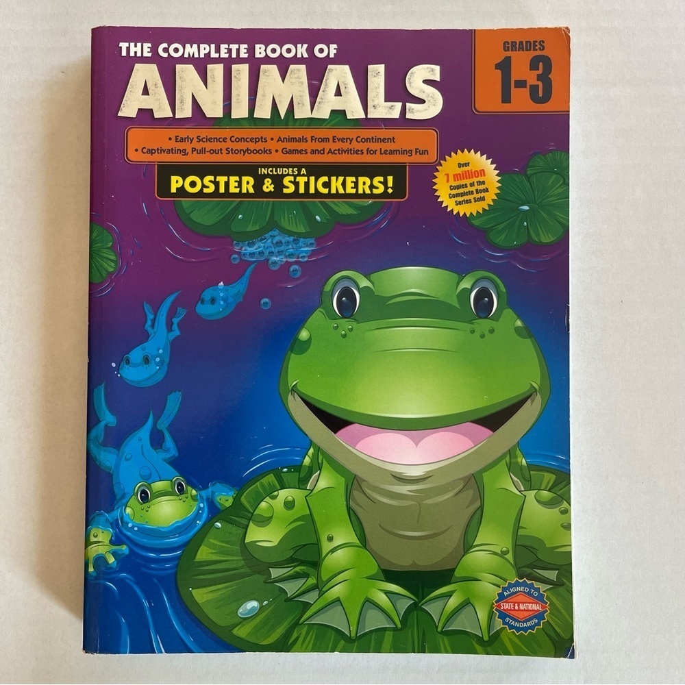 The Complete Book of Animals for Grades 1-3 - Picture 1 of 6